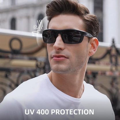 Missfive Premium Bifocal Reading Sunglasses Men Lightweight Wrap Around Design Sun Readers, UV Protection, TR90 Frame Sports/Outdoor/Driving, Black & Teal