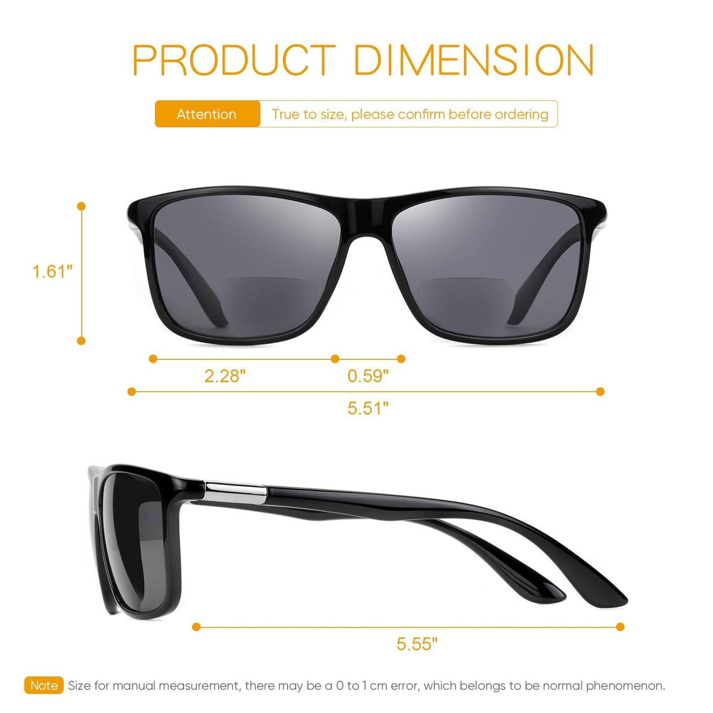 Missfive Mens Bifocal Reading Sunglasses UV Protection for Outdoor/Far/Near Use Sun Readers, Classic Retro Designer Eyeglasses, Trendy Vintage Eyewear with Metal Hinge (Matte Gray)