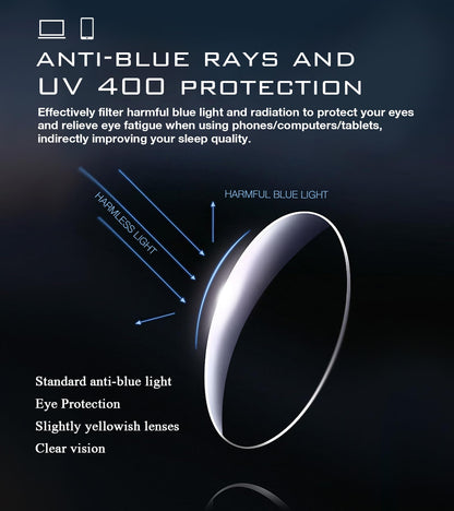 Missfive Premium Folding Reading Glasses Blue Light Blocking for Men Women, Ultra Thin Foldable Portable Travel Readers with Durable Pocket Metal Case, Black Lightweight Compact Eyewear
